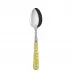 Daisy Yellow Dessert Spoon 7.5"
