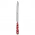 Daisy Red Bread Knife 11"