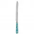 Daisy Turquoise Bread Knife 11"