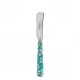 Daisy Turquoise Butter Spreader 5.5"