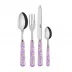 Daisy Pink 4-Pc Setting (Dinner Knife, Dinner Fork, Soup Spoon, Teaspoon)