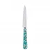 Daisy Turquoise Kitchen Knife 8.25"