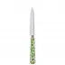 Daisy Garden Green Kitchen Knife 8.25"