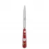 Tulip Red Steak Knife 9"