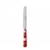 Tulip Red Breakfast Knife 6.75"