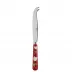 Tulip Red Large Cheese Knife 9.5"