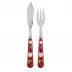 Tulip Red Fish Set 8.25" (Knife, Fork)