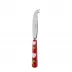 Tulip Red Small Cheese Knife 6.75"