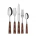 Nature Light Wood 5-Pc Setting (Dinner Knife, Dinner Fork, Soup Spoon, Salad Fork, Teaspoon)