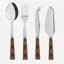 Nature Light Wood Set Of 4 Serving Pieces (Serving Spoon, Serving Fork, Cheese Knife Large, Tart Slicer)
