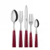 Icon Red 5-Pc Setting (Dinner Knife, Dinner Fork, Soup Spoon, Salad Fork, Teaspoon)