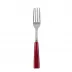 Icon Red Salad Fork 7.5"