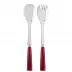 Icon Red 2-Pc Salad Serving Set 10.25" (Fork, Spoon)