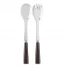 Icon Brown 2-Pc Salad Serving Set 10.25" (Fork, Spoon)