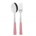 Icon Soft Pink 2-Pc Serving Set 10.25" (Fork, Spoon)