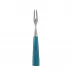 Icon Turquoise Cocktail Fork 5.75"