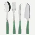Icon Garden Green Set Of 4 Serving Pieces (Serving Spoon, Serving Fork, Cheese Knife Large, Tart Slicer)
