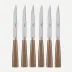 Icon Caramel Set Of 6 Steak Knives