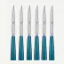 Icon Turquoise Set Of 6 Steak Knives