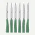 Icon Garden Green Set Of 6 Steak Knives
