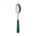 Basic Green Dessert Spoon 7.5"