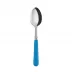 Basic Cerulean Blue Dessert Spoon 7.5"