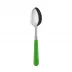 Basic Streaming Green Dessert Spoon 7.5"