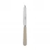 Basic Light Khaki Dessert Knife 8"