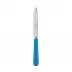 Basic Cerulean Blue Dessert Knife 8"