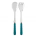 Basic Turquoise 2-Pc Salad Serving Set 10.25" (Fork, Spoon)