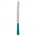 Basic Turquoise Bread Knife 11"