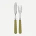 Basic Sage Green Fish Set 8.25"