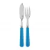 Basic Cerulean Blue Fish Set 8.25" (Knife, Fork)