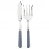 Basic Grey 2-Pc Fish Serving Set 11" (Knife, Fork)