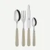 Pop Unis Light Kaki 48 Pieces Cutlery Set 9"1/4
