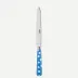 White Dots Light Blue Dinner Knife 9.25"