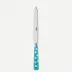 White Dots Turquoise Dinner Knife 9.25"