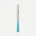 White Dots Turquoise Breakfast Knife 6.75"