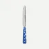 White Dots Lapis Blue Breakfast Knife 6.75"