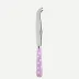 White Dots Pink Large Cheese Knife 9.5"