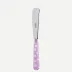 White Dots Pink Butter Knife 7.75"