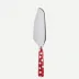 White Dots Red Pie Server 10"