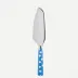 White Dots Light Blue Pie Server 10"