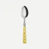 White Dots Yellow Demitasse/Espresso Spoon 5.5"