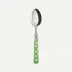 White Dots Garden Green Demitasse/Espresso Spoon 5.5"