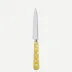 White Dots Yellow Kitchen Knife 8.25"