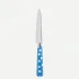 White Dots Light Blue Kitchen Knife 8.25"