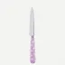 White Dots Pink Kitchen Knife 8.25"