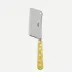 White Dots Yellow Cheese Cleaver 8"