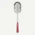 White Dots Red Spaghetti Spoon 10.5"